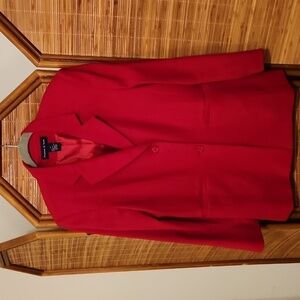 Preston & York Woman's Red Wool Jacket